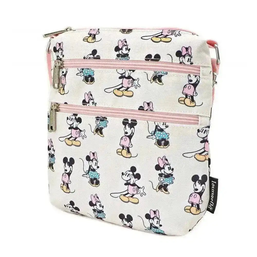 Disney by Loungefly Reisepasstasche Pastel Minnie Mickey AOP - Smalltinytoystore