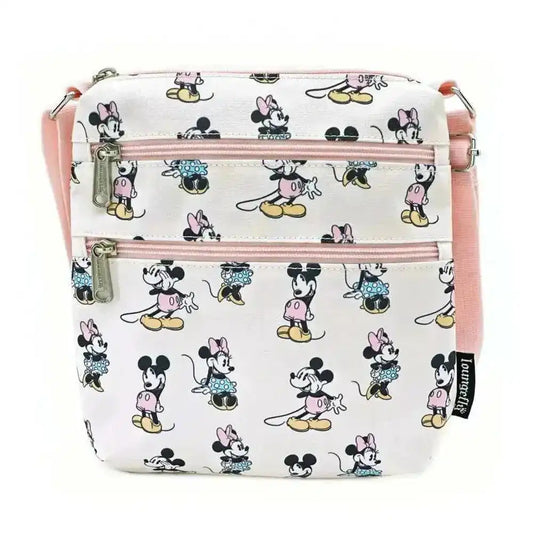 Disney by Loungefly Reisepasstasche Pastel Minnie Mickey AOP - Smalltinytoystore