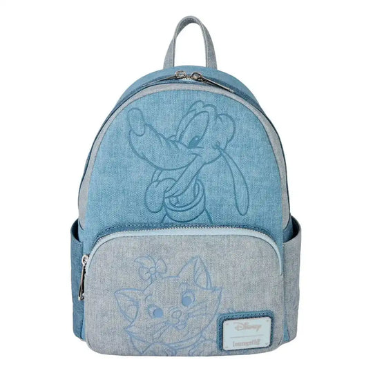 Disney by Loungefly Rucksack Mini Faux Denim Dogs & Cats - Smalltinytoystore