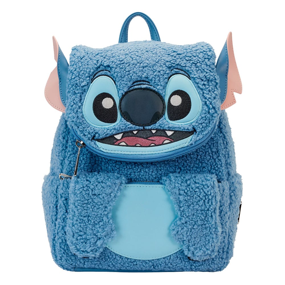 Disney by Loungefly Rucksack Stitch Plush Pocket - Smalltinytoystore