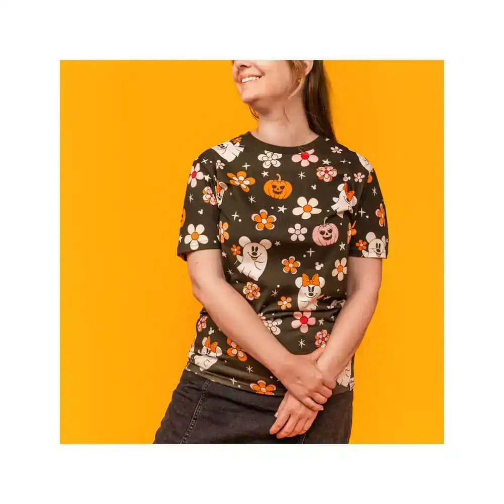 Disney by Loungefly Tee T-Shirt Unisex Mickey and Friends Halloween Größe M - Smalltinytoystore