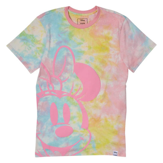 Disney by Loungefly Tee T-Shirt Unisex Minnie Mouse Tie Die Größe XL - Smalltinytoystore