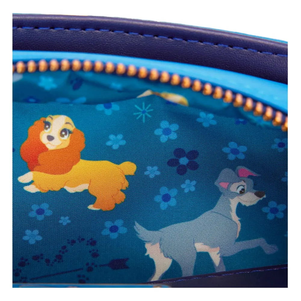 Disney by Loungefly Umhängetasche 70th Anniversary Lady and the Tramp - Smalltinytoystore