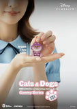 Disney Cats & Dogs Mini Egg Attack Blind Box Figuren Gummy Series Sortiment 3 cm (24)