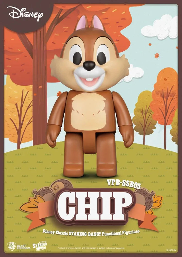 Disney: Classic Chip 'n' Dale Syaking Bang PVC Figur Chip 33 cm - Smalltinytoystore