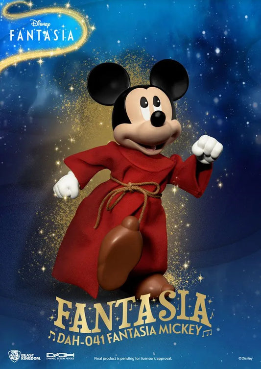 Disney Classic Dynamic 8ction Heroes Actionfigur 1/9 Mickey Fantasia 21 cm - Smalltinytoystore