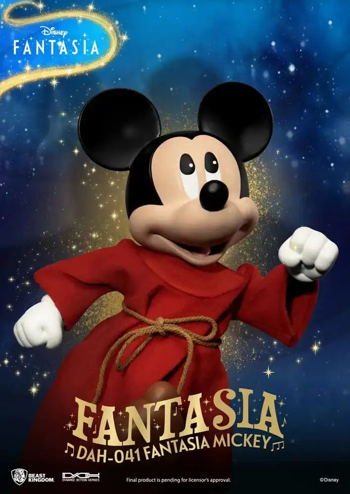 Disney Classic Dynamic 8ction Heroes Actionfigur 1/9 Mickey Fantasia 21 cm - Smalltinytoystore