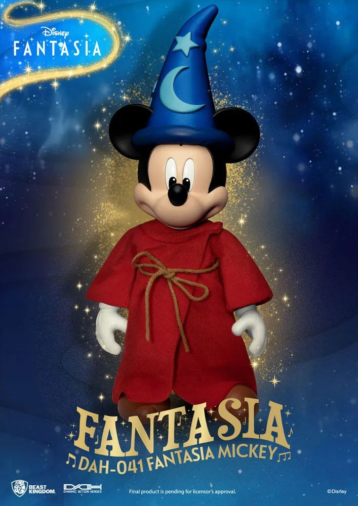Disney Classic Dynamic 8ction Heroes Actionfigur 1/9 Mickey Fantasia 21 cm - Smalltinytoystore