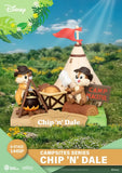 Disney D-Stage Campsite Series PVC Diorama Chip & Dale Special Edition 10 cm - Smalltinytoystore