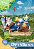 Disney D-Stage Campsite Series PVC Diorama Goofy & Donald Duck Special Edition 10 cm - Smalltinytoystore