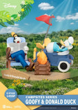 Disney D-Stage Campsite Series PVC Diorama Goofy & Donald Duck Special Edition 10 cm - Smalltinytoystore