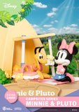 Disney D-Stage Campsite Series PVC Diorama Mini & Pluto Special Edition 10 cm - Smalltinytoystore