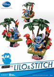 Disney D-Stage PVC Diorama Stitch 14 cm - Smalltinytoystore