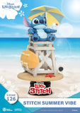 Disney D-Stage PVC Diorama Stitch Summer Vibe 16 cm - Smalltinytoystore