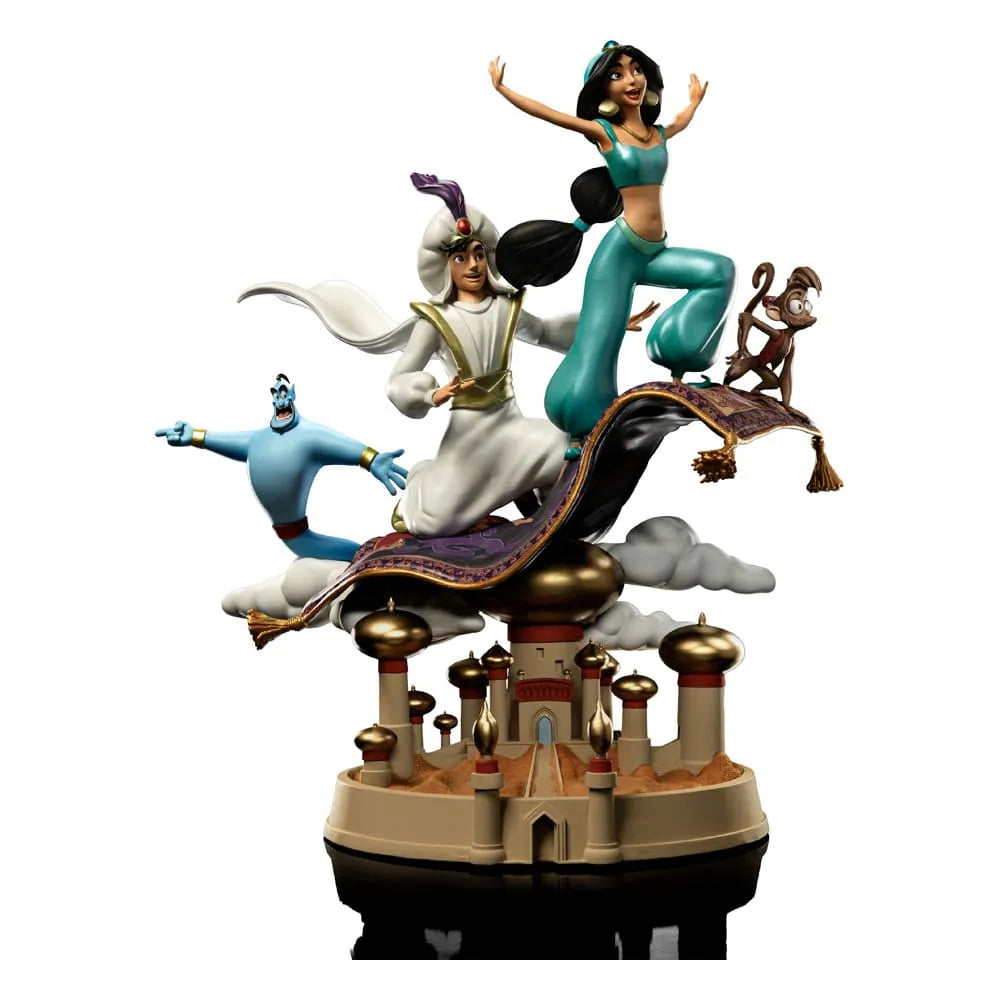 Disney Deluxe Art Scale Statue 1/10 Aladdin and Yasmine 30 cm - Smalltinytoystore