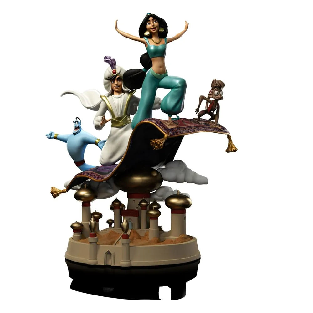 Disney Deluxe Art Scale Statue 1/10 Aladdin and Yasmine 30 cm - Smalltinytoystore