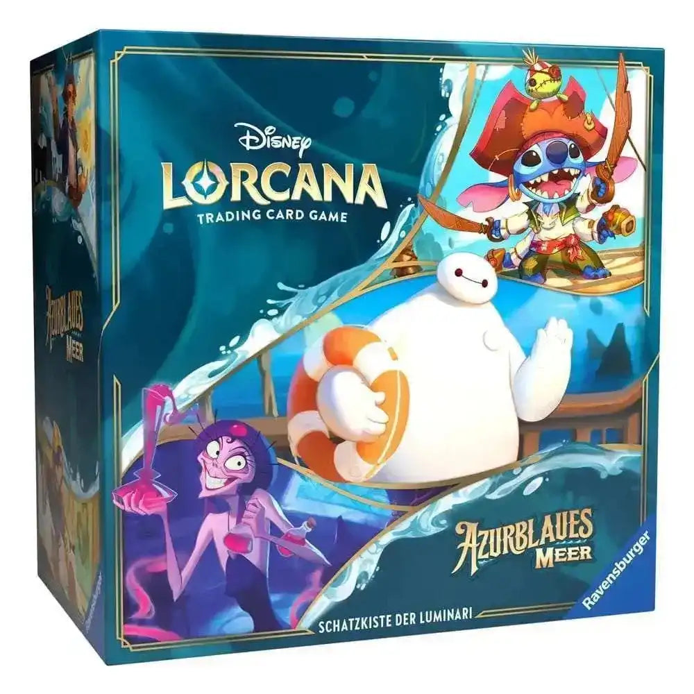 Disney Lorcana TCG Azurblaues Meer Schatzkiste der Luminari *Deutsche Edition* - Smalltinytoystore