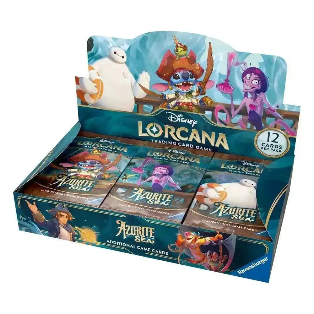 Disney Lorcana TCG Azurite Sea Booster Display (24) *Englische Edition* - Smalltinytoystore