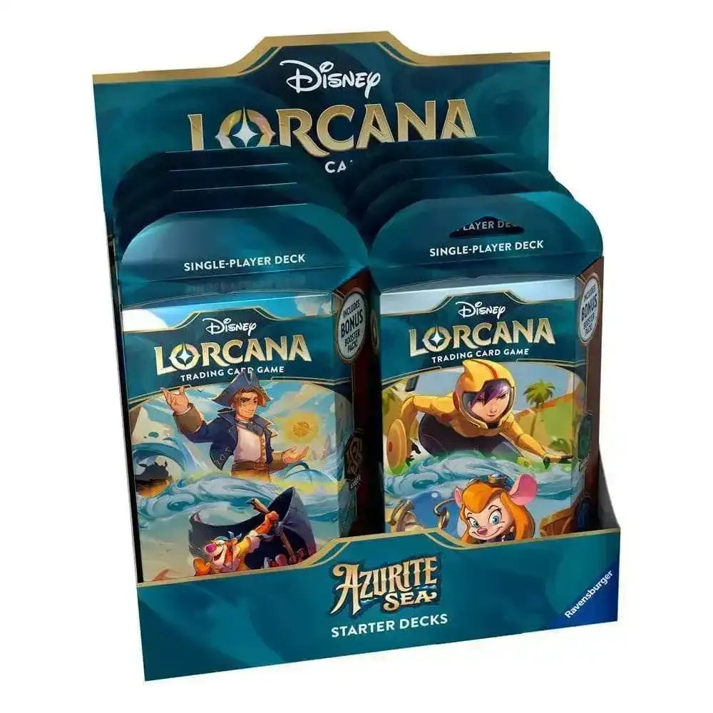 Disney Lorcana TCG Azurite Sea Starter Decks Display (8) *Englische Edition* - Smalltinytoystore