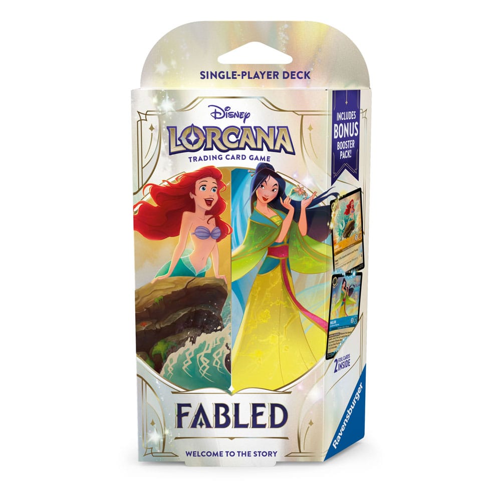 Disney Lorcana TCG Fabled Starter Decks Display (8) *Englische Edition* - Smalltinytoystore