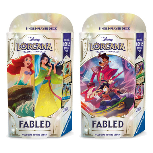 Disney Lorcana TCG Fabled Starter Decks Display (8) *Englische Edition* - Smalltinytoystore