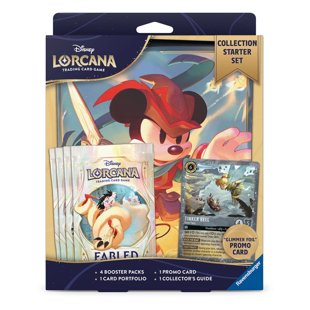 Disney Lorcana TCG Fabled Starterset für Sammler *Englische Edition* - Smalltinytoystore