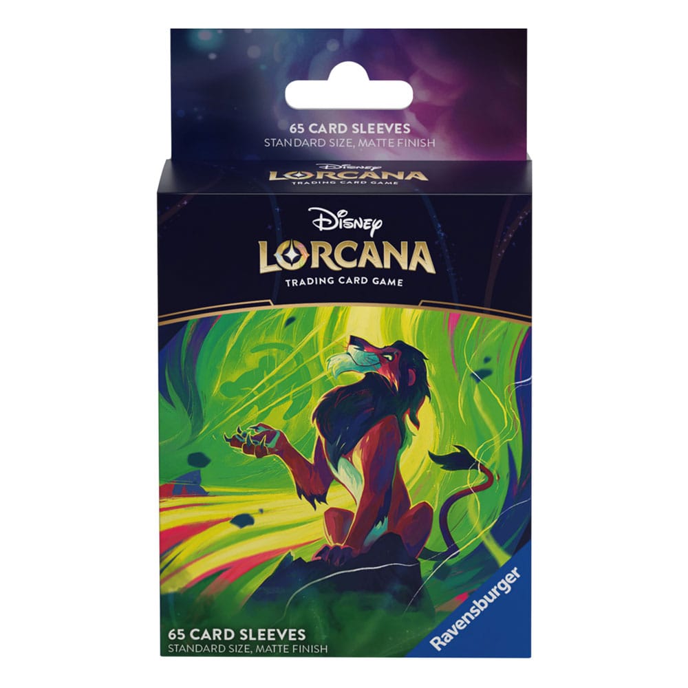 Disney Lorcana TCG Kartenhüllen Scar (65) - Smalltinytoystore