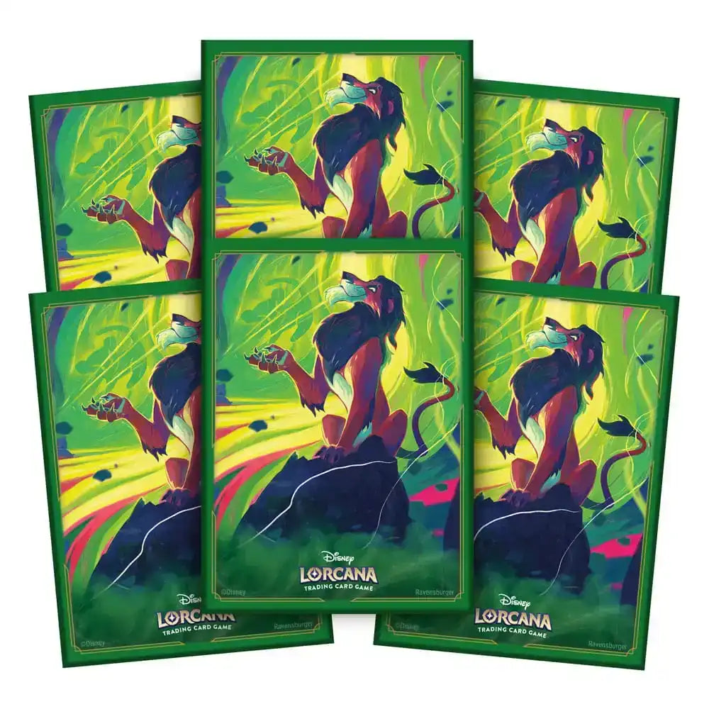 Disney Lorcana TCG Kartenhüllen Scar (65) - Smalltinytoystore