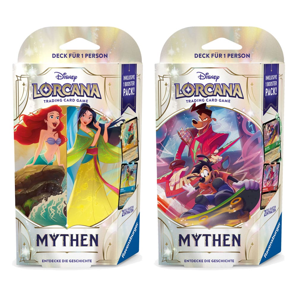 Disney Lorcana TCG Mythen Starter Decks Display (8) *Deutsche Edition* - Smalltinytoystore