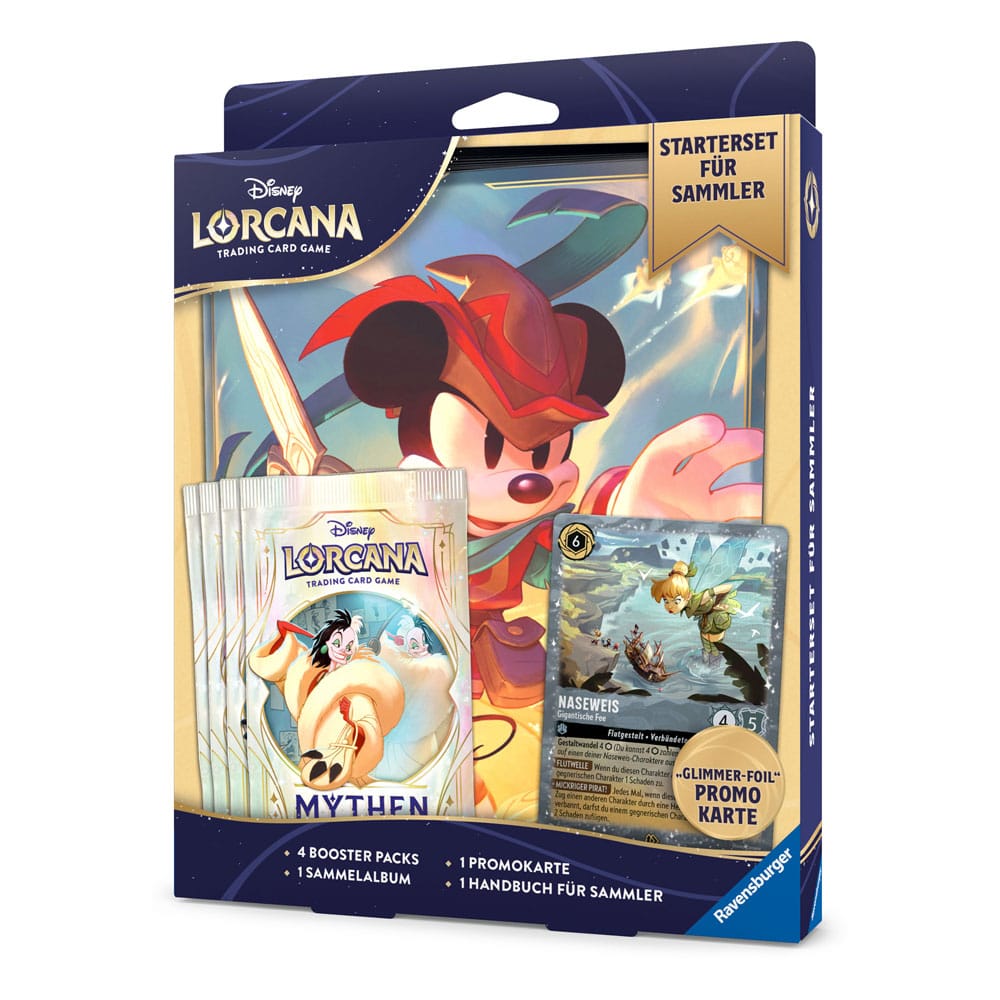 Disney Lorcana TCG Mythen Starterset für Sammler *Deutsche Edition* - Smalltinytoystore