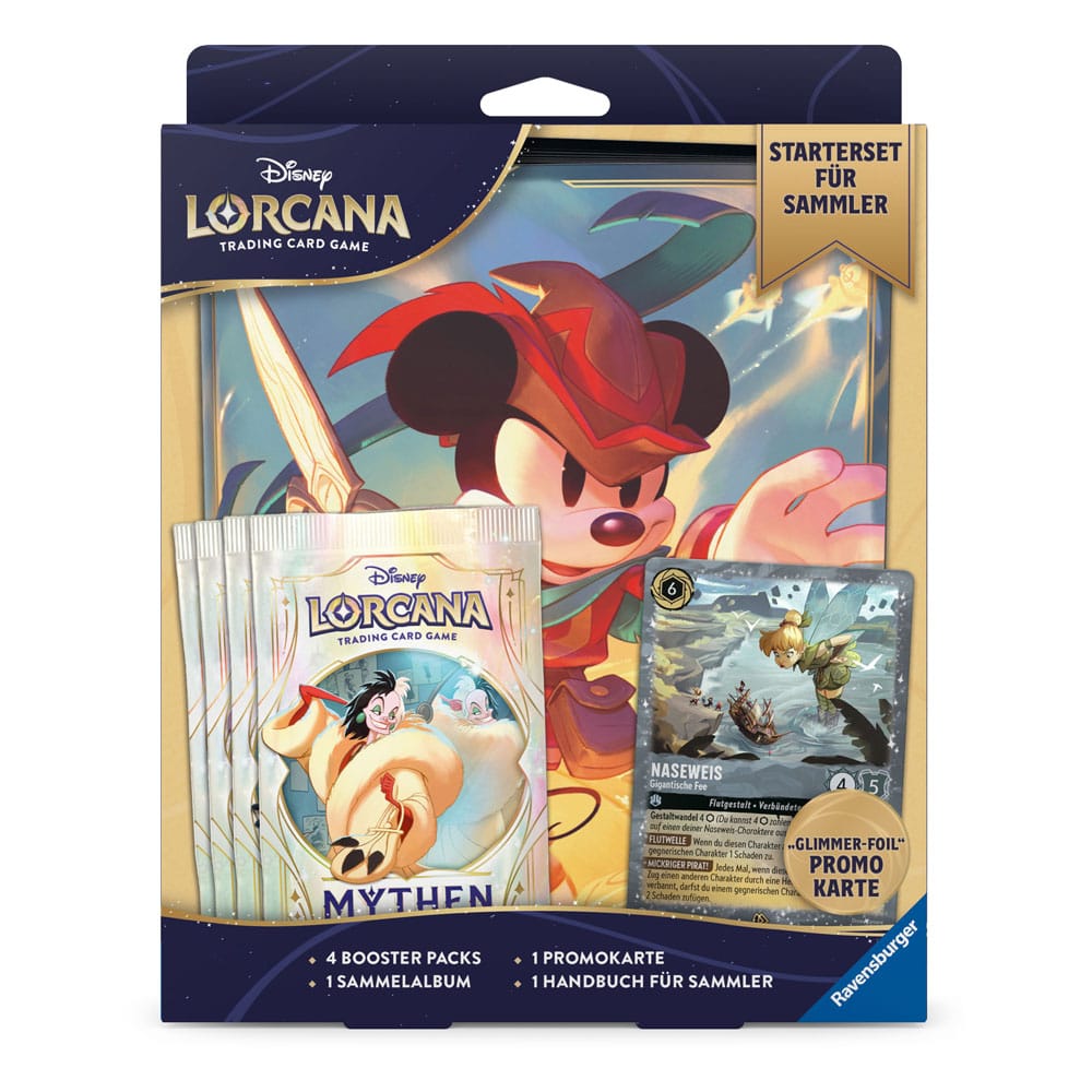 Disney Lorcana TCG Mythen Starterset für Sammler *Deutsche Edition* - Smalltinytoystore