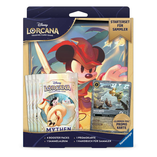 Disney Lorcana TCG Mythen Starterset für Sammler *Deutsche Edition* - Smalltinytoystore