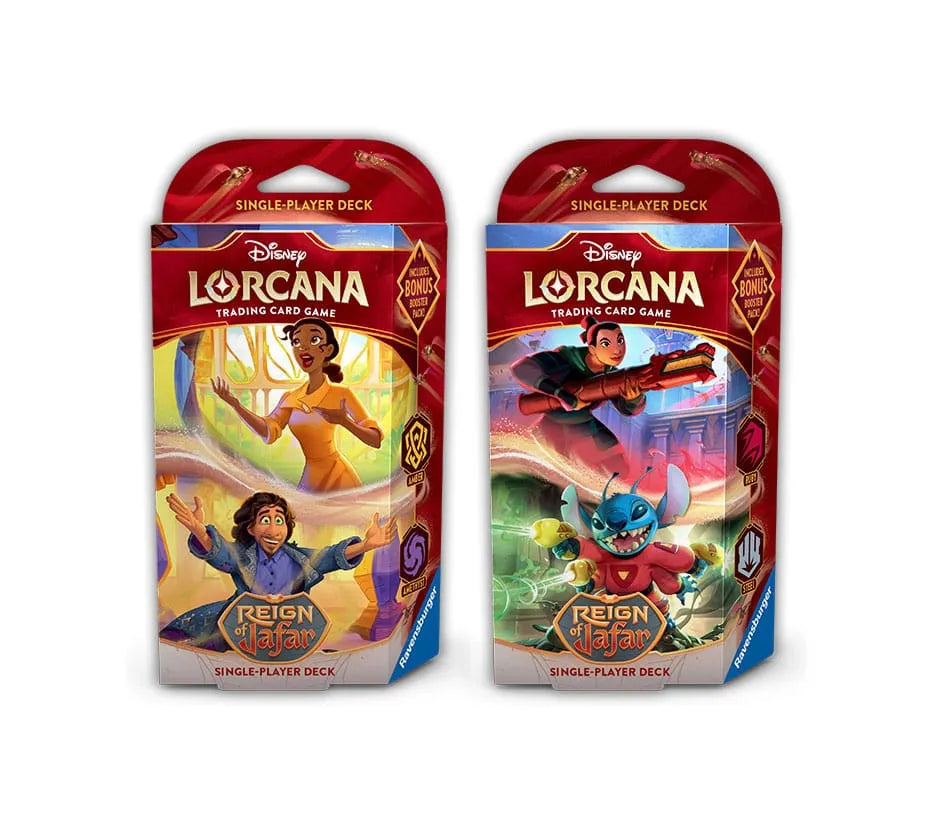 Disney Lorcana TCG Reign of Jafar Starter Decks Display (8) *Englische Edition* - Smalltinytoystore