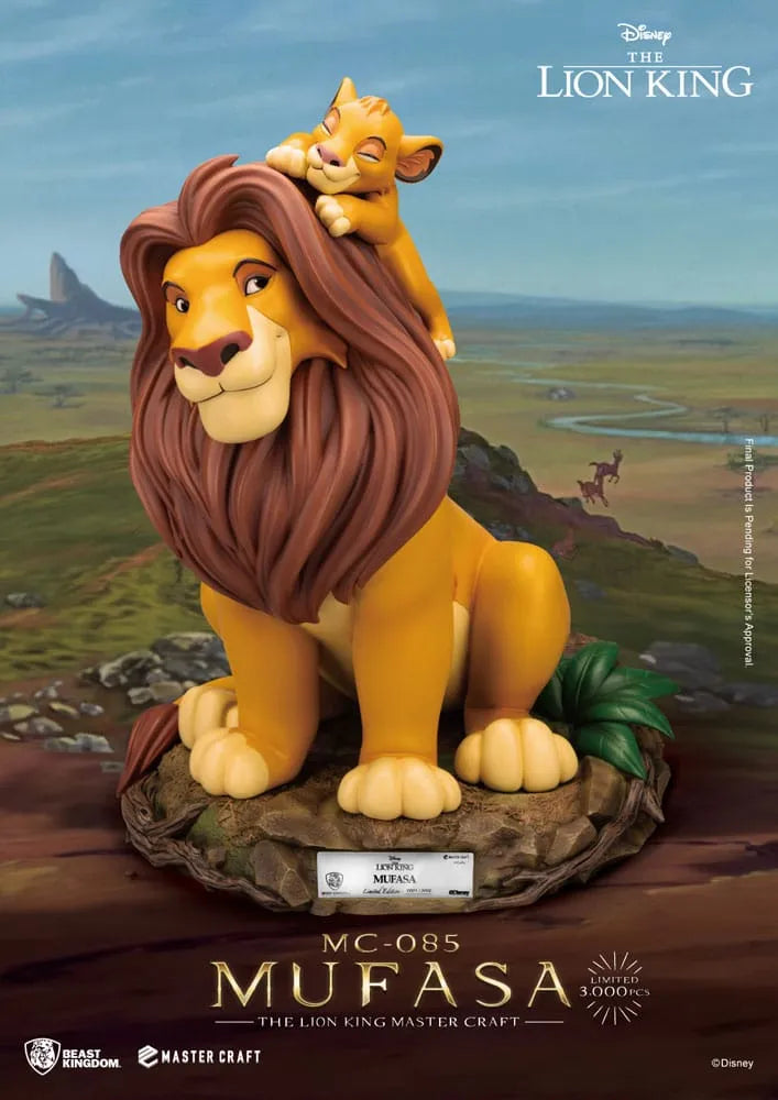 Disney Master Craft Statue Der König der Löwen Mufasa 36 cm - Smalltinytoystore