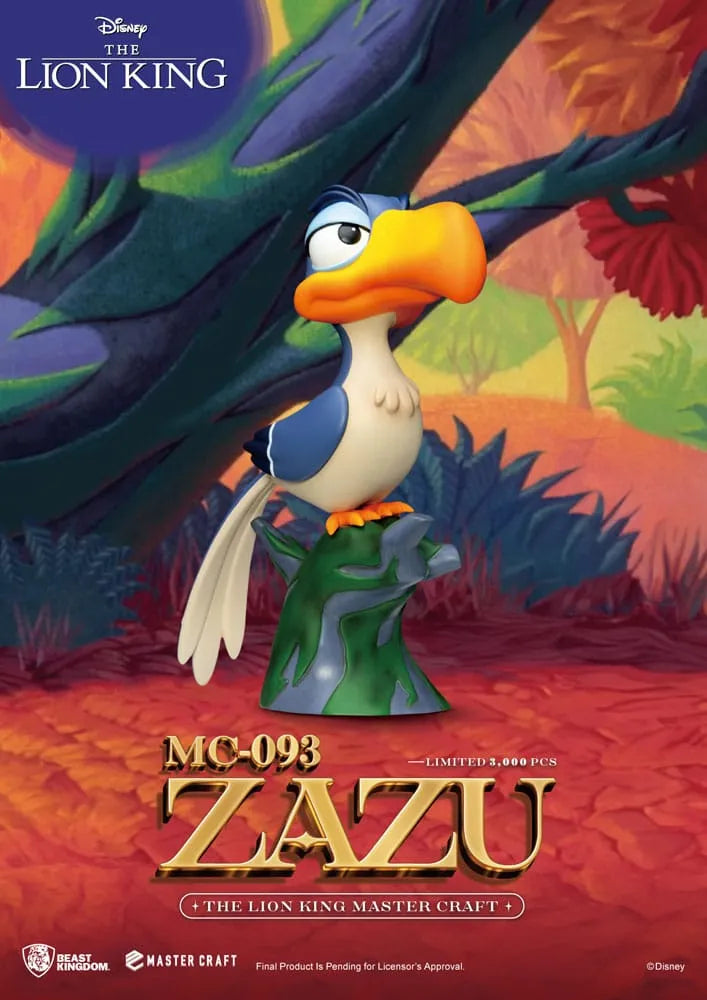 Disney Master Craft Statue Der König der Löwen Zazu 20 cm - Smalltinytoystore
