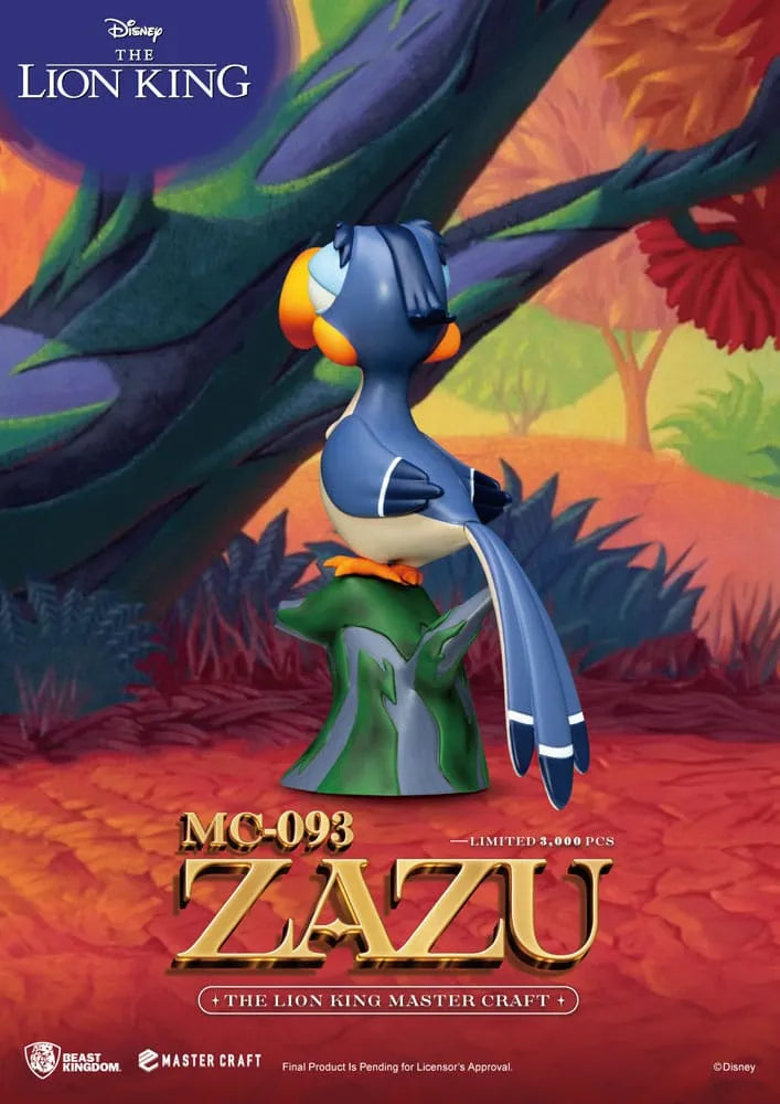 Disney Master Craft Statue Der König der Löwen Zazu 20 cm - Smalltinytoystore