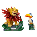 Disney Master Craft Statuen 2er-Pack Der König der Löwen Little Simba & Zazu 31 cm - Smalltinytoystore