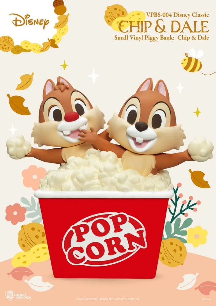 Disney Piggy Vinyl Spardose Chip & Dale 24 cm - Smalltinytoystore