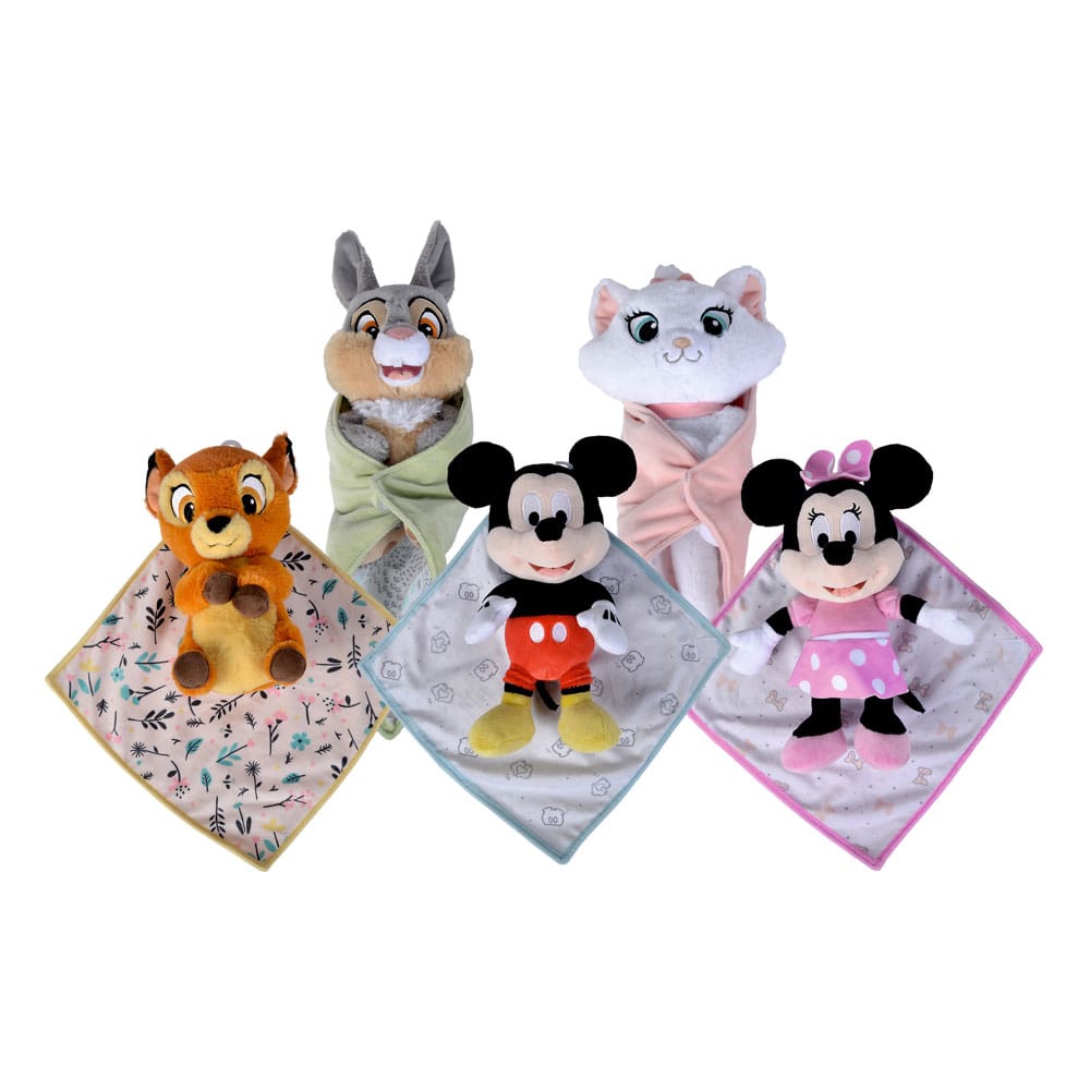 Disney Plüschfiguren Classic mit Decke 25 cm Sortiment (5) - Smalltinytoystore