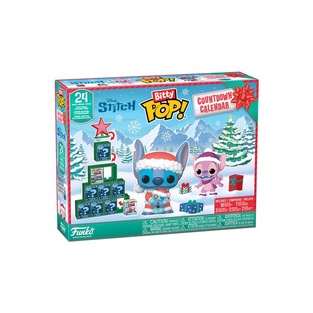 Disney Pocket POP! 13-Tage Countdown-Adventskalender Stitch Holiday - Smalltinytoystore