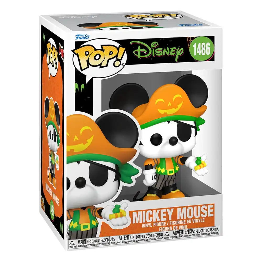 Disney POP! Vinyl Figur Halloween Pirate Mickey 9 cm - Smalltinytoystore
