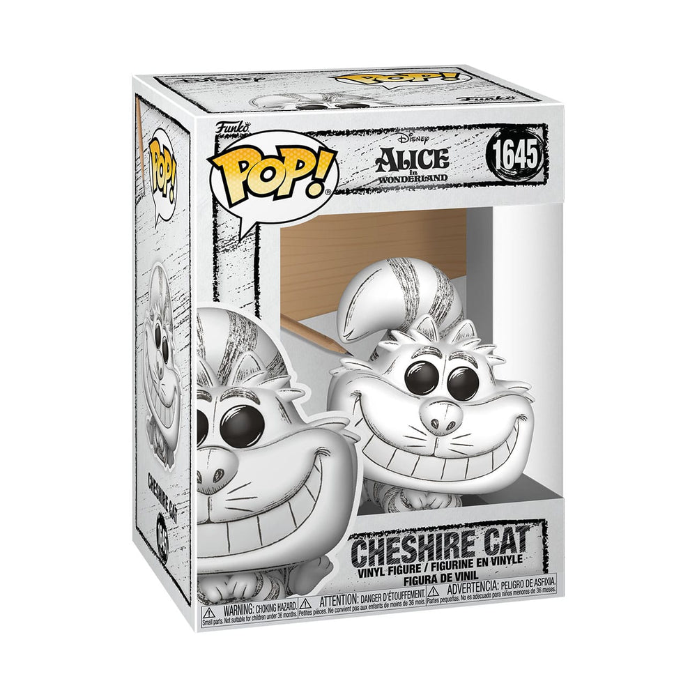 Disney POP! Vinyl Figur Sketched- Cheshire Cat 9 cm - Smalltinytoystore