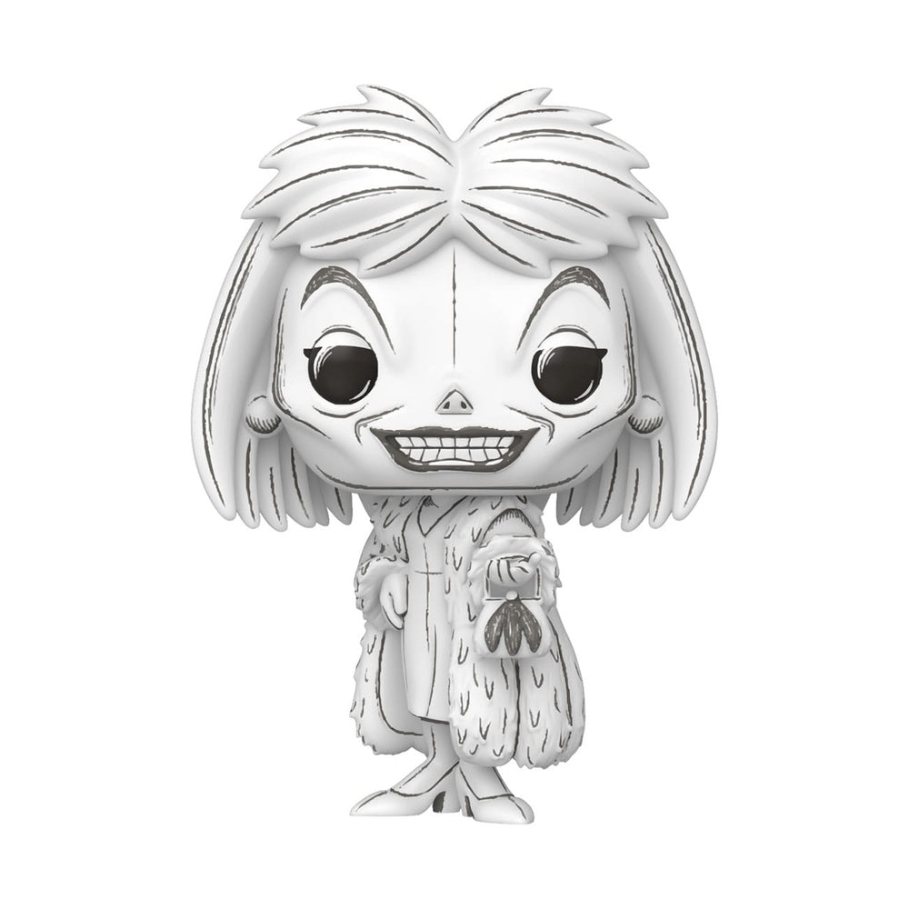 Disney POP! Vinyl Figur Sketched- Cruella De Vil 9 cm - Smalltinytoystore
