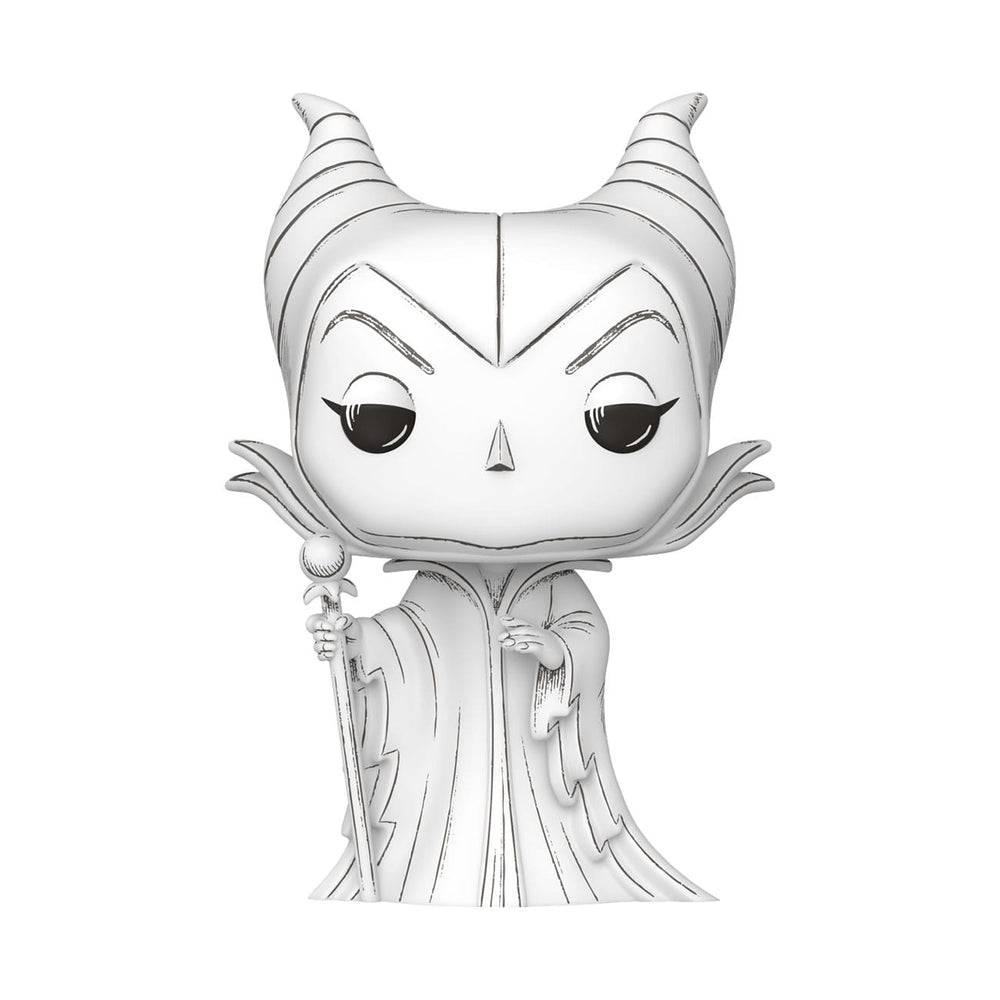Disney POP! Vinyl Figur Sketched- Maleficent 9 cm - Smalltinytoystore