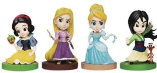 Disney Princess Hero Box Enchanted Series Minifiguren 8 cm Display (6) - Smalltinytoystore