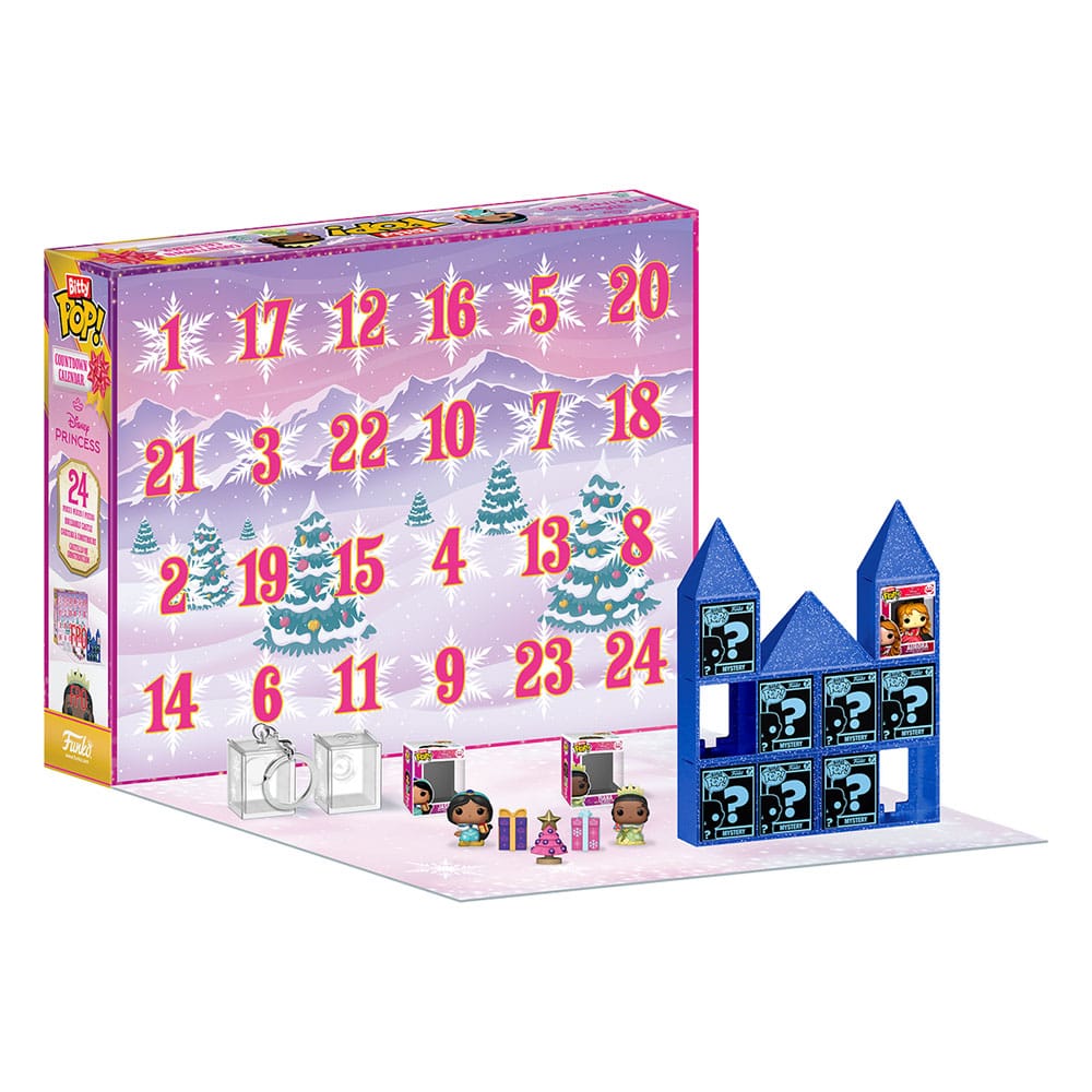 Disney Princess Pocket POP! 13-Tage Countdown-Adventskalender - Smalltinytoystore