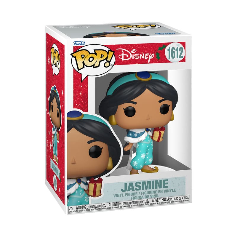 Disney Princess POP! Vinyl Figur Holiday Jasmine 9 cm - Smalltinytoystore