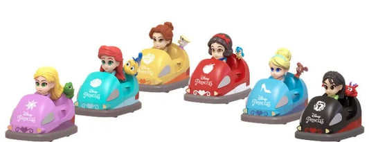 Disney Princess Zoom Hero Rückzug-Fahrzeuge mit Figuren Display (12) - Smalltinytoystore