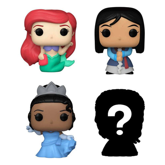 Disney Princesses Bitty POP! Vinyl Figuren 4er-Pack Ariel 2,5 cm - Smalltinytoystore