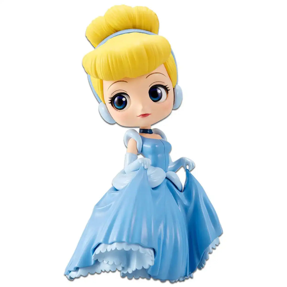 Disney Q Posket Minifigur Cinderella A Normal Color Version 14 cm - Smalltinytoystore